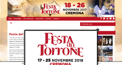 Desktop Screenshot of festadeltorrone.com